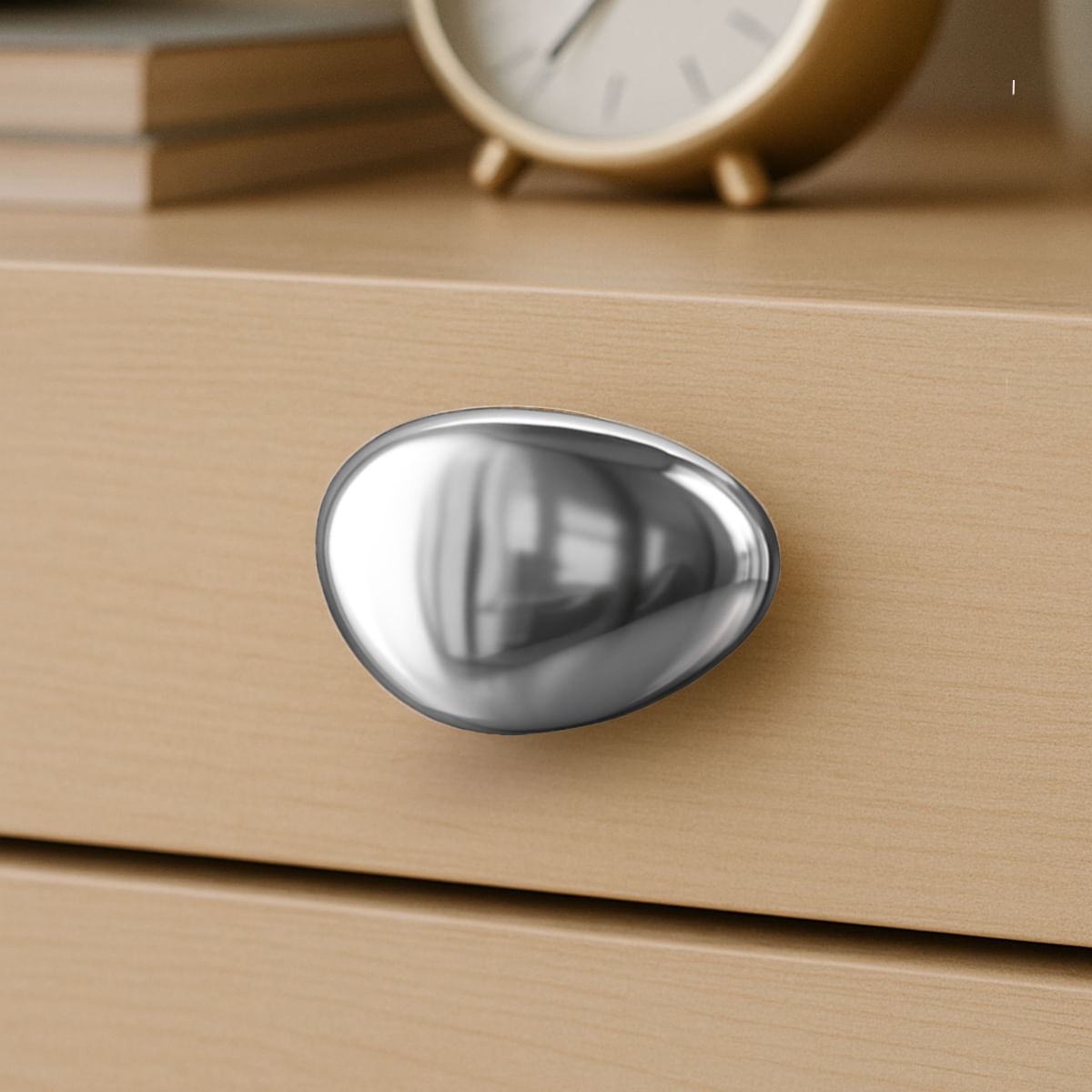 Puxador Seixo Grande Cromado Zen 74777_0